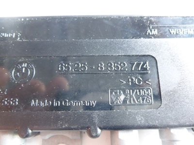 1997 BMW 528i E39 - Radio Antenna Amplifier 652583527743